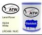 Preview: Land-Rover, Alpine White, LRC456 / NUC: 500ml Lackdose, von ATW Autoteile West.